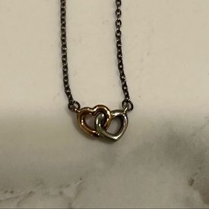 Pandora Double Heart Necklace